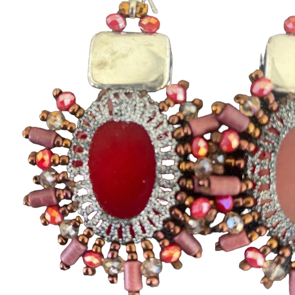 Ottaviani Bijoux Stunning Statement Earrings-Rare! - image 3